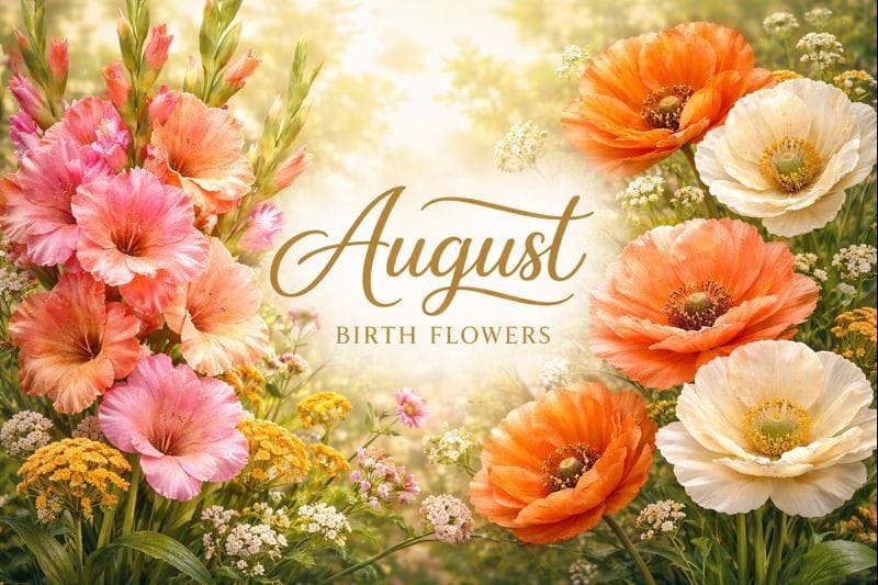 august birth flower