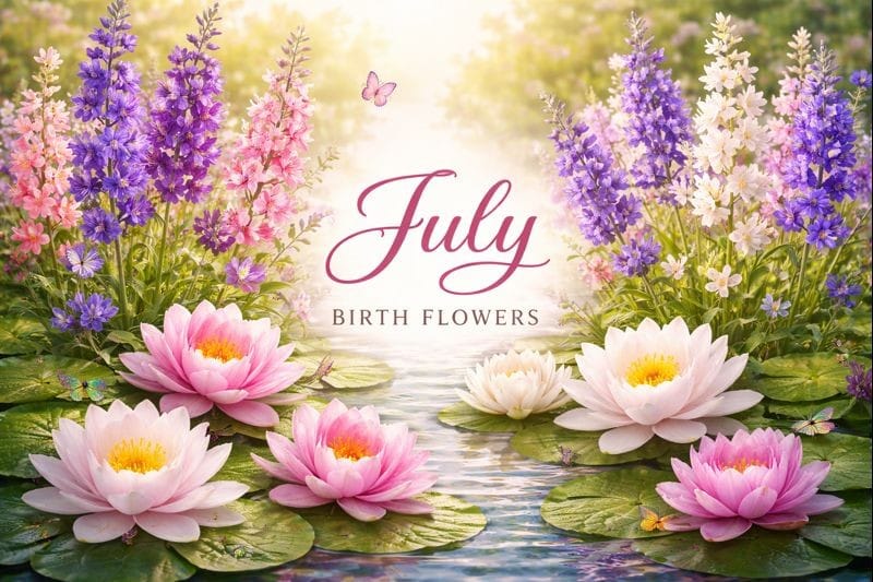 july birth flower