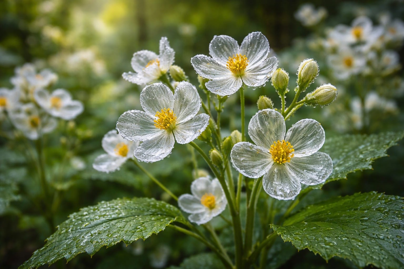 Skeleton Flower (Diphylleia grayi) Guide: Meaning, Appearance, Growing, and Care