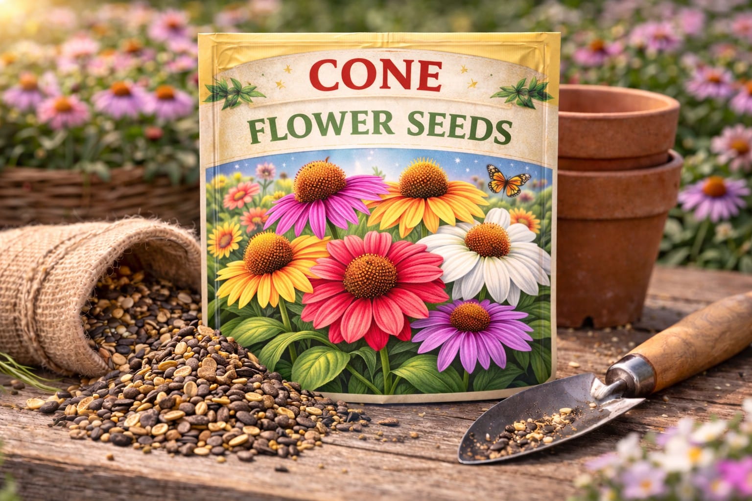 cone flower seeds