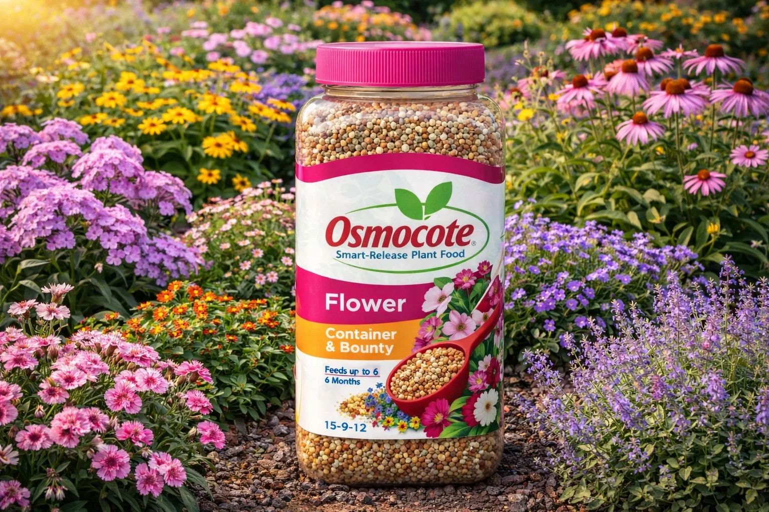 osmocote smart-release plant food flower