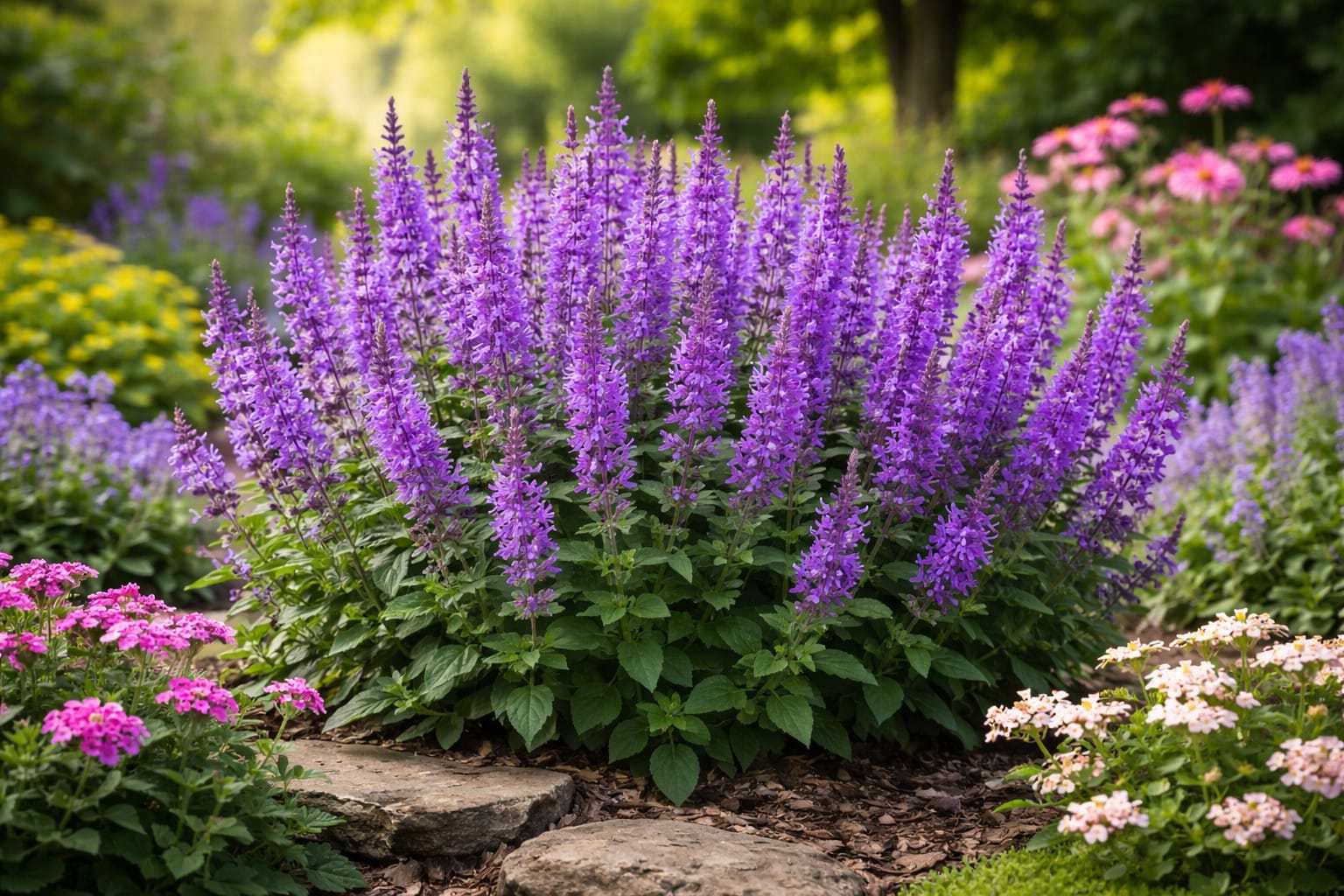 Purple Flower Plants: Guide to Growing, Care, and Garden Design