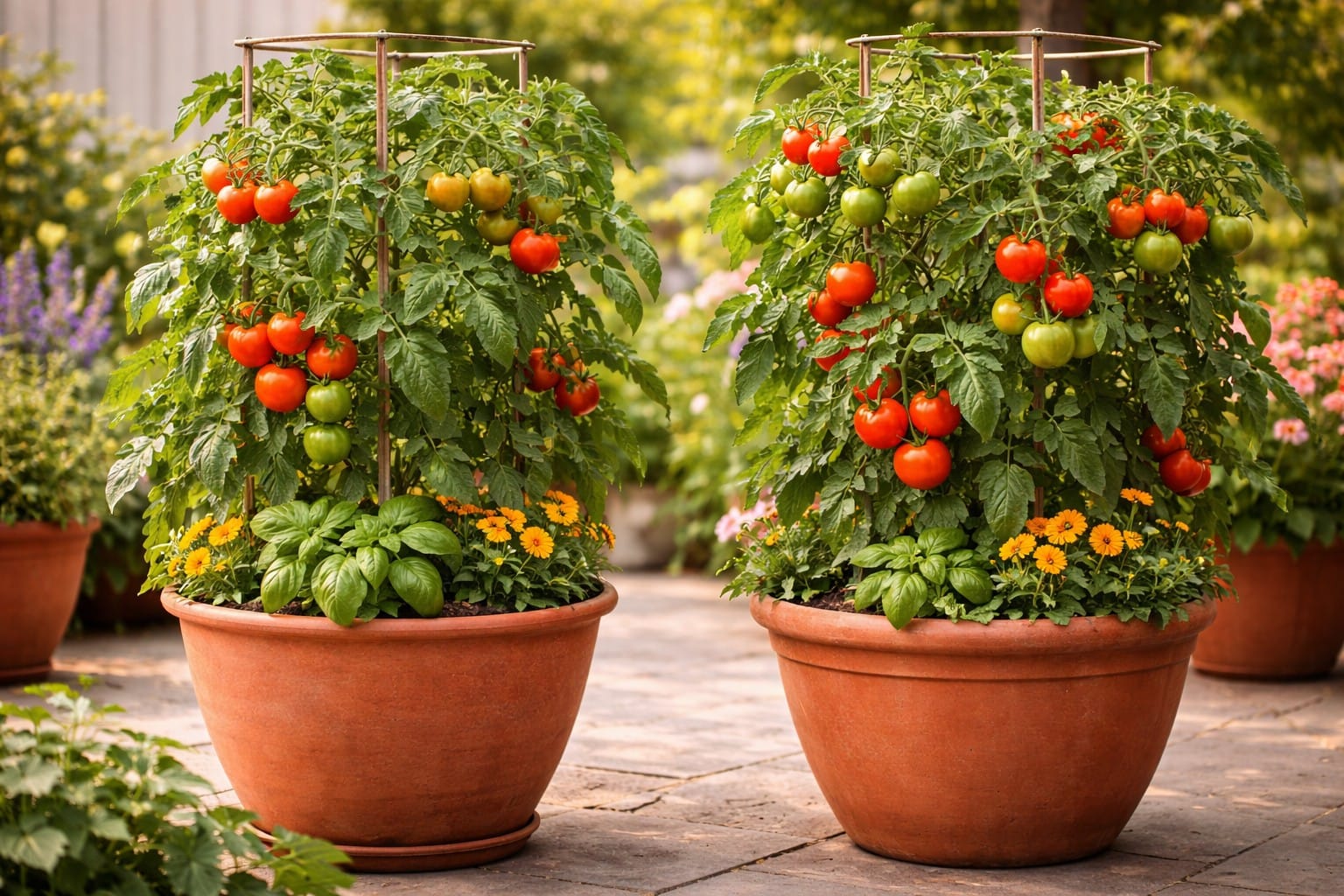 Growing Tomato Plants in Flower Pots: Complete Guide