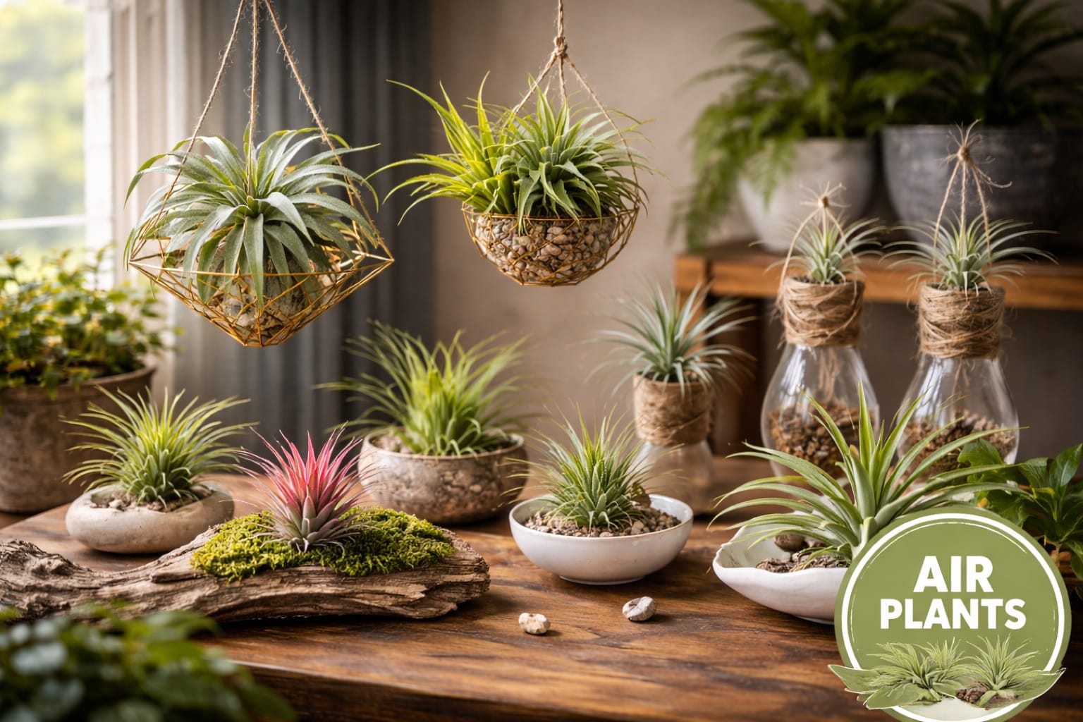 Air Plants: The Complete In-Depth Guide to Growing, Caring, Displaying, and Enjoying Tillandsia
