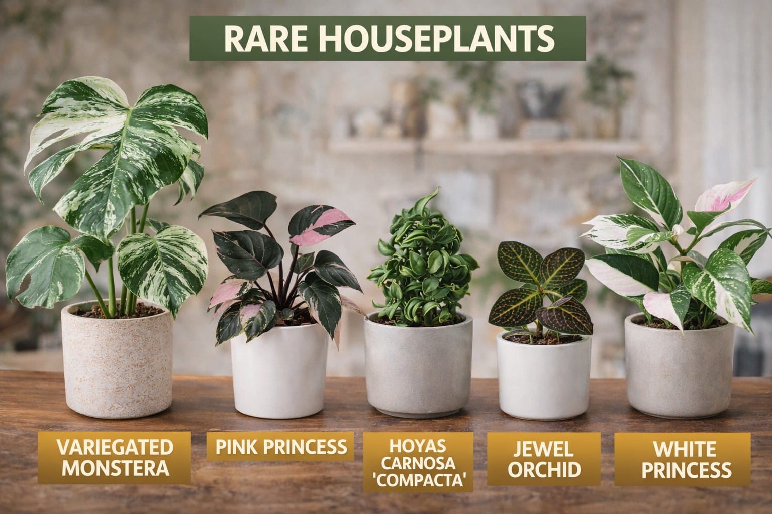 rare houseplants