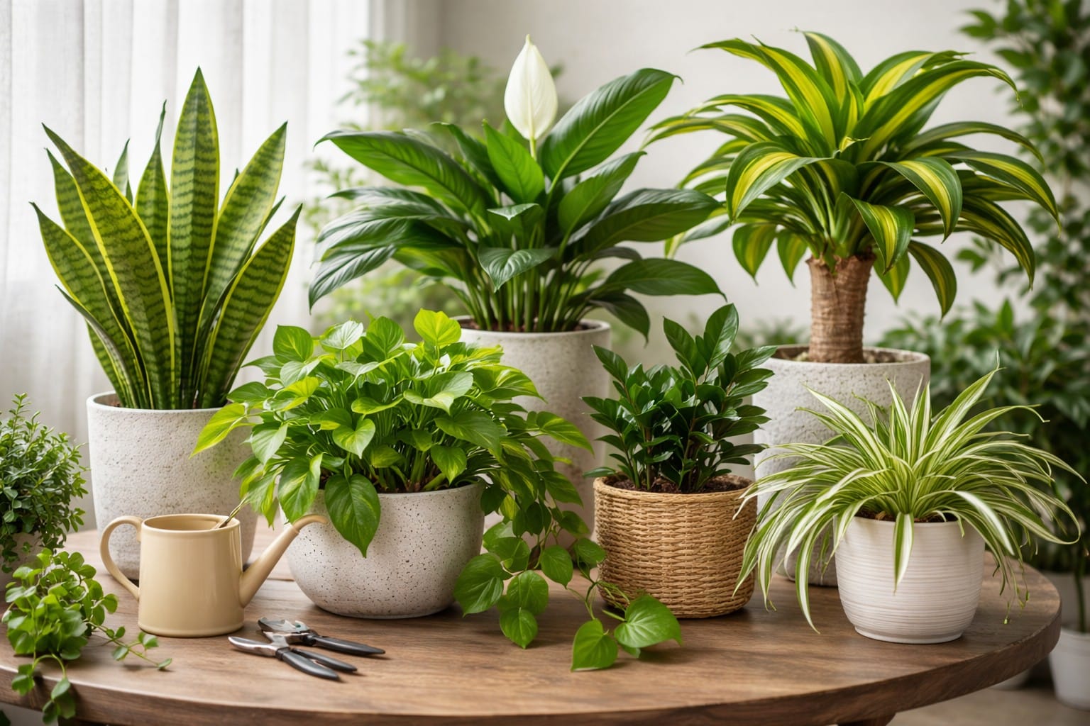 easiest to care for houseplants
