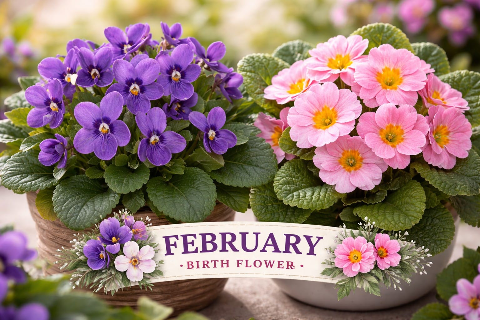 February Birth Flower Guide: Violet and Primrose Meaning, Care, and History