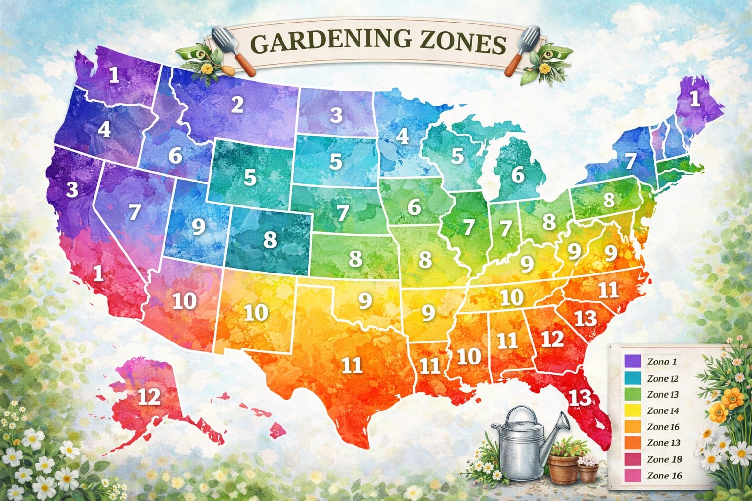 gardening zones