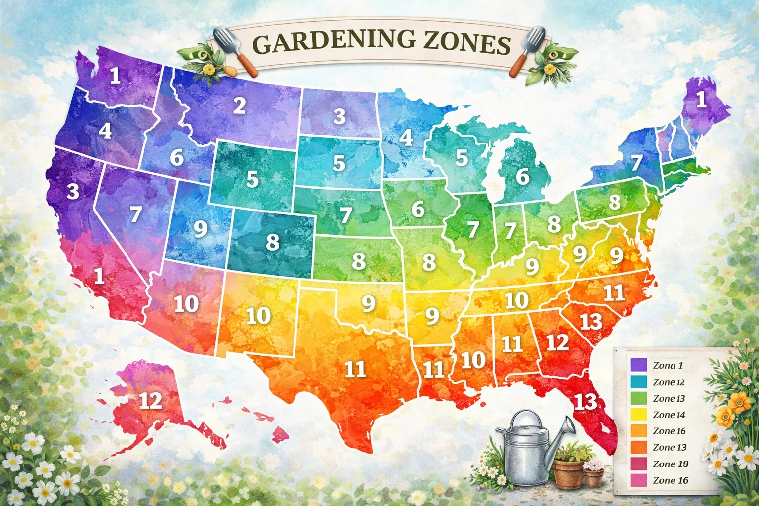 gardening zones
