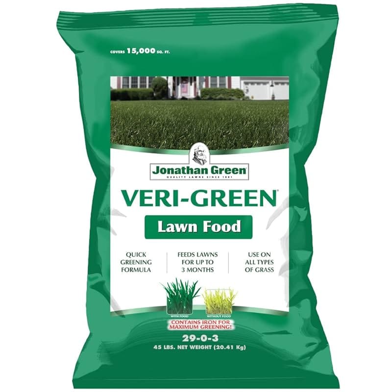 Jonathan Green Veri-Green 29-0-3 Nitrogen Lawn Fertilizer for 15,000 S