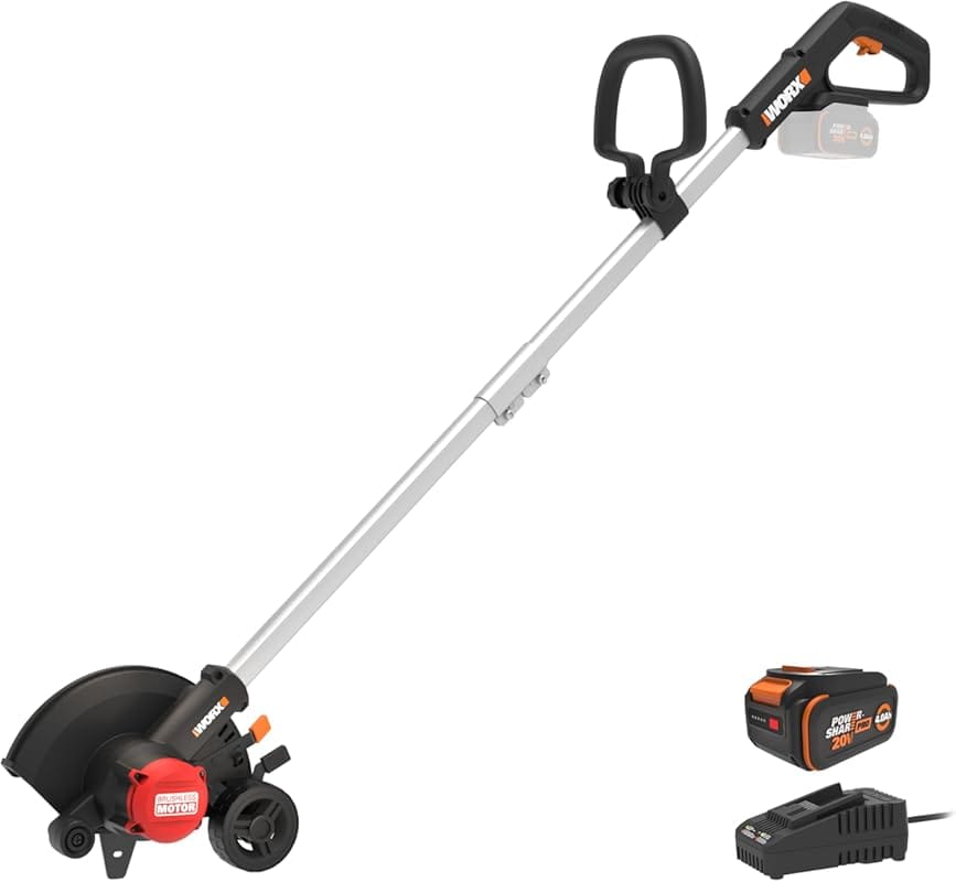 WORX Cordless Lawn Edger with 7